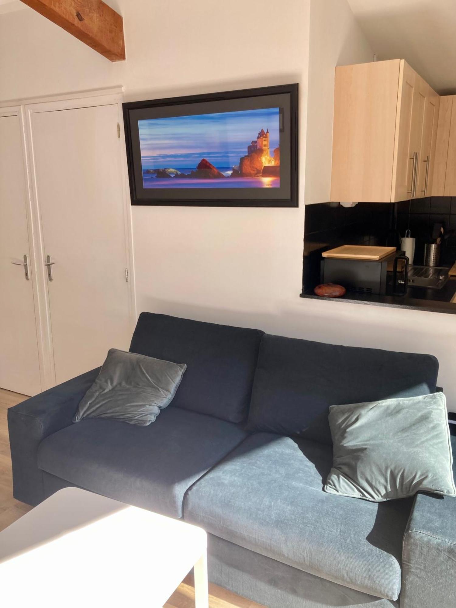 Charming 1 Bedroom Flat, Biarritz Center With Pool And Car Park Exterior foto