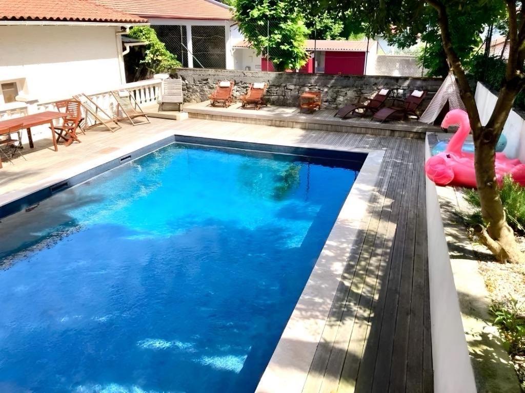 Charming 1 Bedroom Flat, Biarritz Center With Pool And Car Park Exterior foto